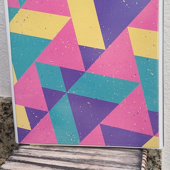 Retro Trapper Keeper 80s, new, binder w folders. - Picture 5 of 5